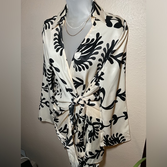 SILKY KIMONO DRESS - Picture 9 of 15